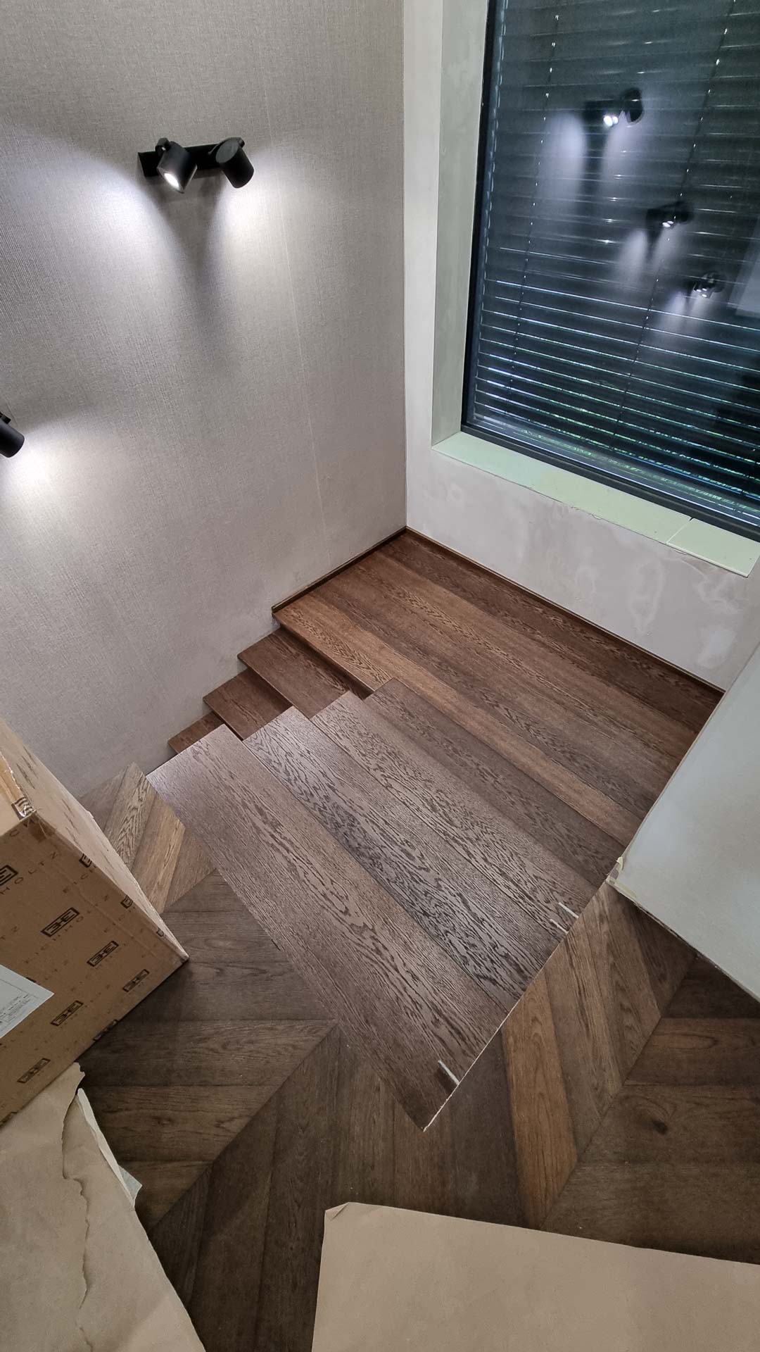 Egyedi falépcső kivitelezés